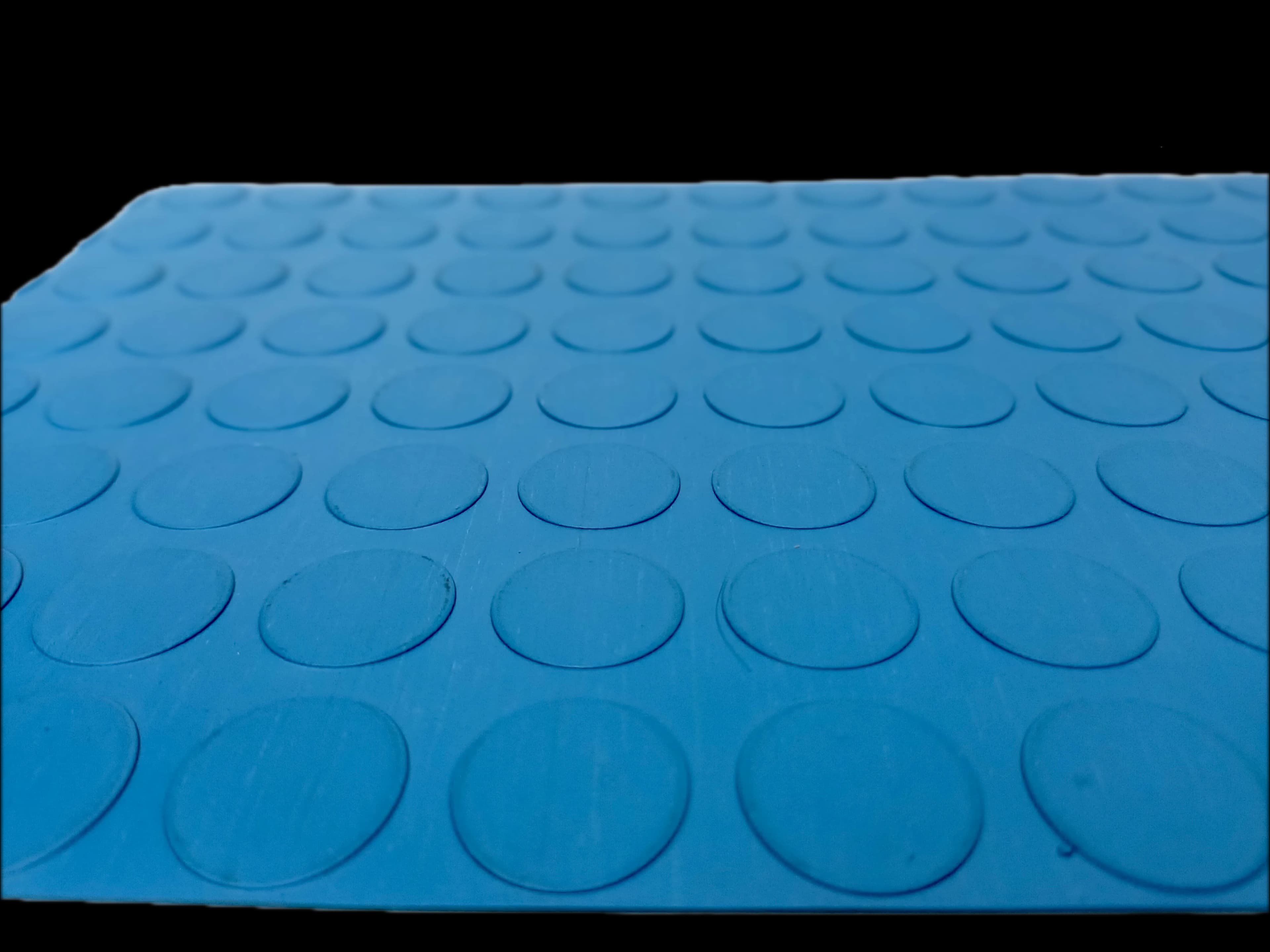 Coined pattern high voltage insulating mat — complete product view